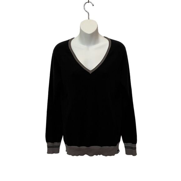 Oakley Sweaters - Oakley black and grey V neck sweater